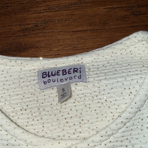 White and Red Holiday Dress Set - Picture 4 of 7